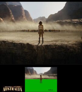 digital matte painting for Australia feature film