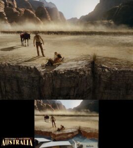 digital matte painting for Australia feature film
