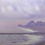 Aldeburgh Winter light oil painting