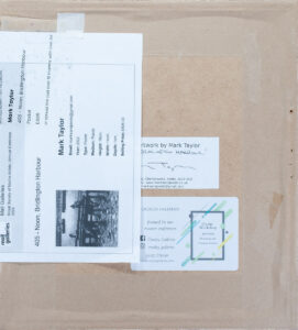 Bridlington harbour noon reverse